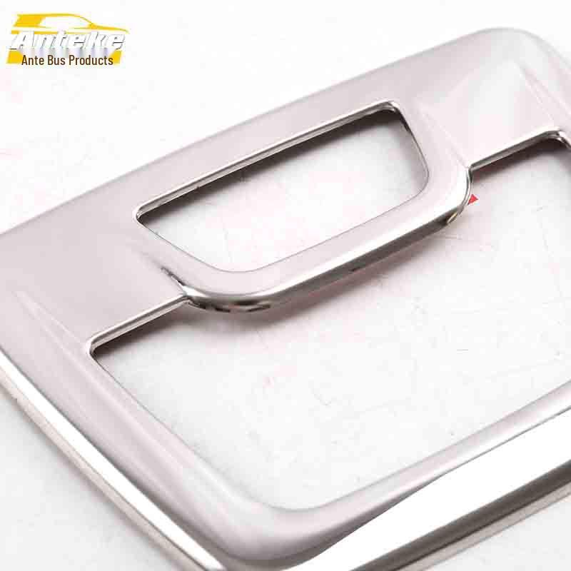 Läsrumslampa Ram för Baojun 560 - Rostfritt Stål Konsolskydd Paljettklistermärke