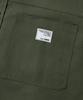 Beodeonteu Oversized Canvas Pocket Patchwork Shirt [Khaki]