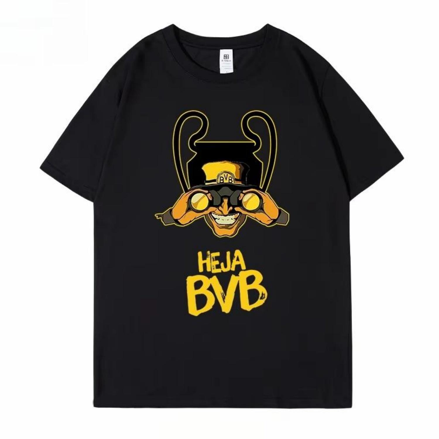 The Short-sleeved T-shirt of Borussia Dortmund In The Bundesliga and The Short-sleeved Man of Bumblebee In The Champions League S