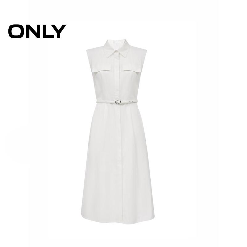 ONLY Women's Elegant Sleeveless Polo Shirt Dress