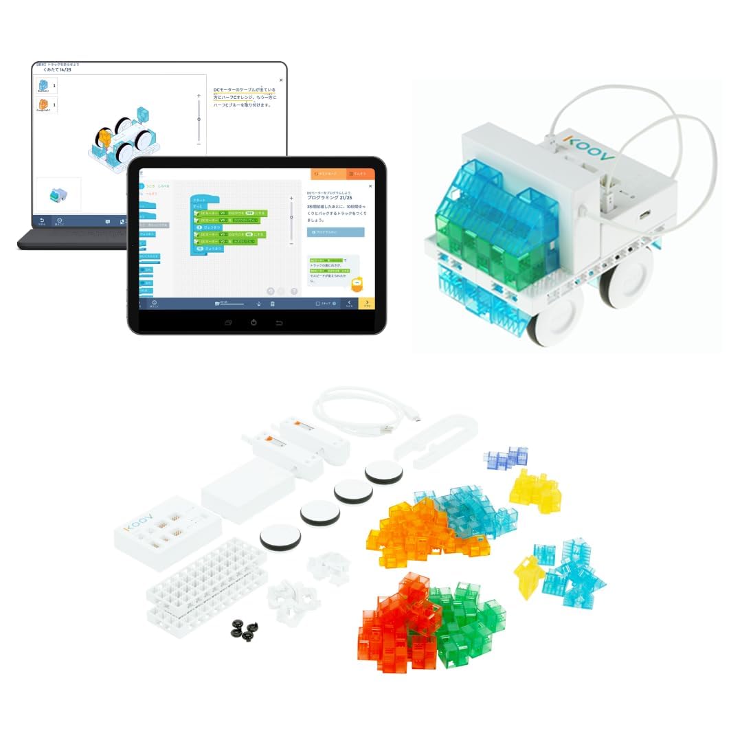 

Sony KOOV Набор для электронного творчества для детей и учеников начальной школы и робототехники Популярный образовательный подарок для поступления в школу [Веселье]