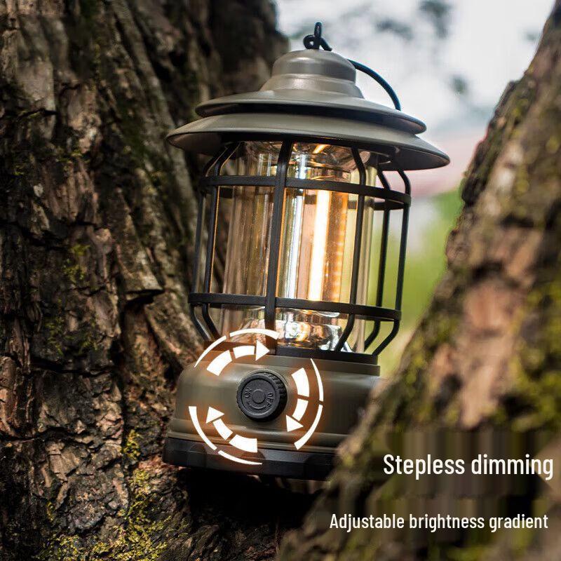 XunJing Retro Rechargeable Camping Lantern