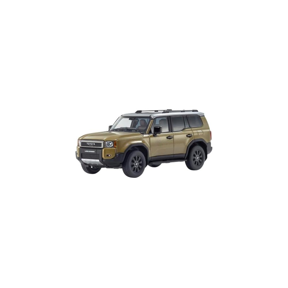 

Kyosho Original 1/43 Scale Toyota Land Cruiser 250 ZX First Edition (Sand/Light Gray) Finished Product KS03927SG1