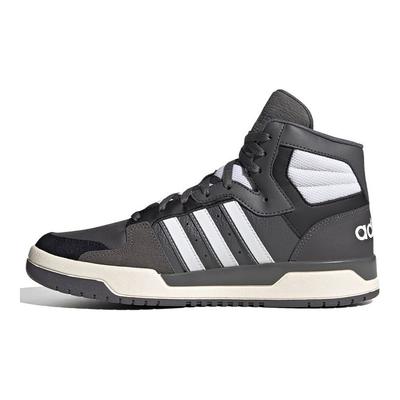 Sneaker Alte Stile Basket Neo Entrap Mid Pelle Sneaker Uomo Grigio Bianco FW3453