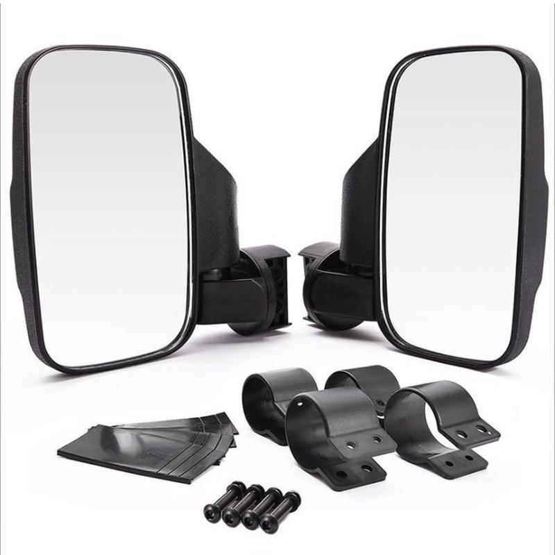 UTV 1.75" 2" MirrorsSide Rear View Mirrors w/ Free Rivets for Can Am Maverick X3 for Polaris RZR 800 900 1000 RZR PRO XP 2020