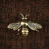 1/10pcs Small Bee Antique Figurine Vintage Insect Sculpture Home Office Desktop Decoration Crafts Creative Statue Ornaments