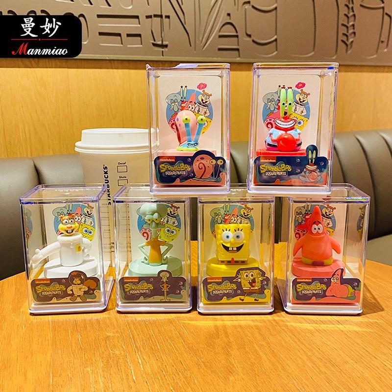 Spongebob Squarepants Modello Figura in Pvc Giocattolo Decorazione Regalo
