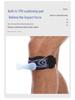 Cinturino di Supporto Rotuleo Traspirante Antiscivolo con Assorbimento degli Urti per la Protezione del Ginocchio nella Corsa e nel Fitness