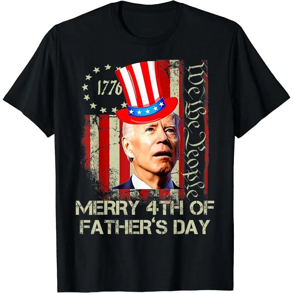 

НОВЫЙ! Футболка Джо Байдена «Смущенное патриотическое Рождество 4 июля» — СДЕЛАНО В США XXXXXL чёрный