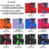 Voor iPad mini 7 2024 A17 Pro Hoes A2993/A2995/A2996 8.3 inch Tablet cover Siliconen +PC Voor iPad mini 6 A2567/A2568/A2569 spin