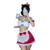 Christmas costume female cos sexy maid cute new year couple suit clothes pajamas adult bed