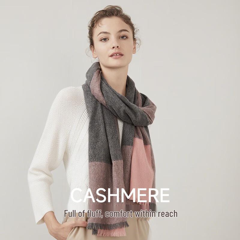 Hengyuanxiang Women's 100% Cashmere Scarf Shawl