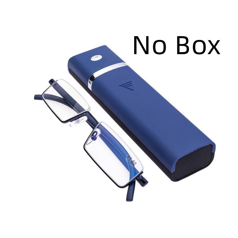 

Портативные Гибкие Очки для Чтения Унисекс Полуободковые Очки для Блокировки Синего Света Мужские Женские Ультралегкие Очки для Пресбиопии 2.5