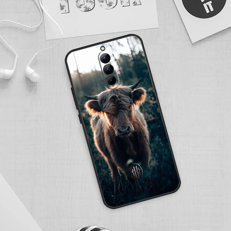 Highland Cows Case For ZTE Nubia Red Magic 11 Pro 8 8S 9 9S 10 10S Pro Plus 5G 6 7 7S 6S Pro 10 Air Cover
