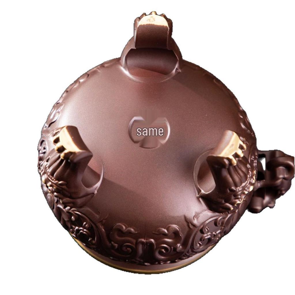Animal Ear Brass Incense Burner - Antique Style for Coil and Stick Incense, Zen-Inspired Design for Home and Indoor Use.