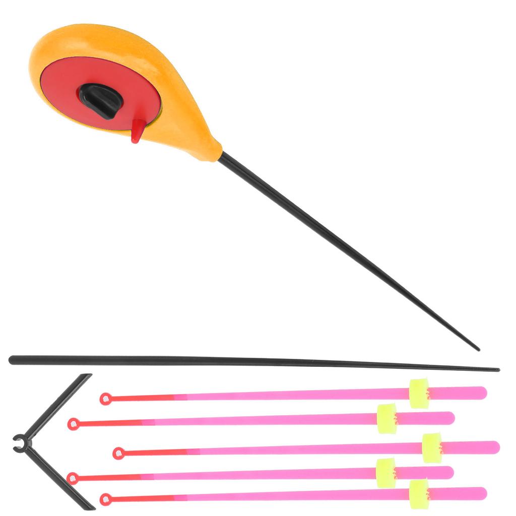 Mini Winter Eisangelrute Angelrute Vorderes Spitzenteil Verlängerungsstück Angelzubehör Kit 14CM