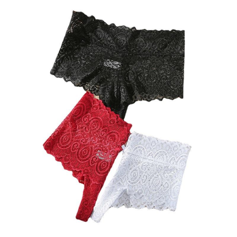 80 Kg Oversized Women's Underwear Sexy Girl Lace Panties Pure Cotton Thong