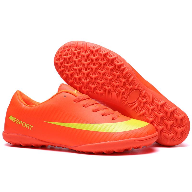 Spot Football Shoes Men's and Women's Broken Nails Tf Primary and Secondary School Students Children's Grass Training Teenagers Non-slip Sneakers
