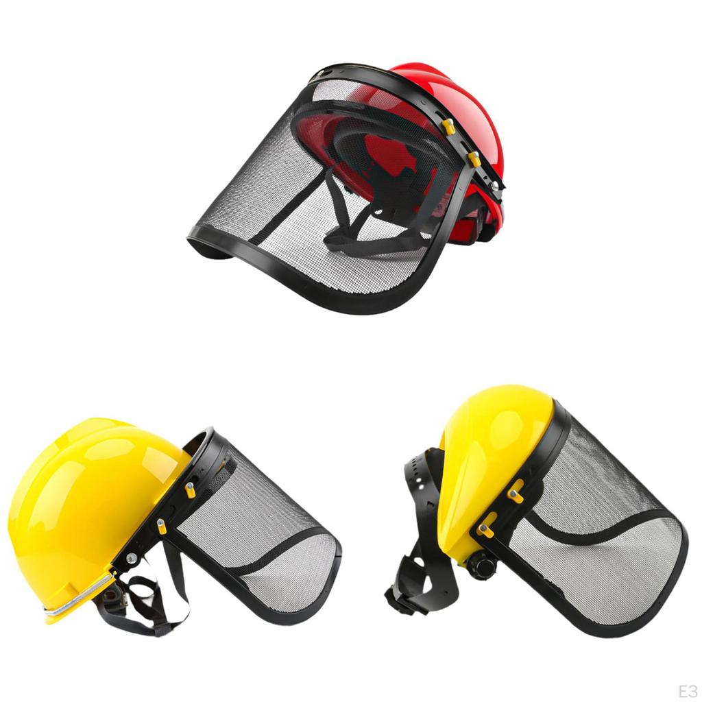 Gesichtsschutz Mesh Visier Abdeckung für Landschaftsbau Einstellbare Volle Schutz