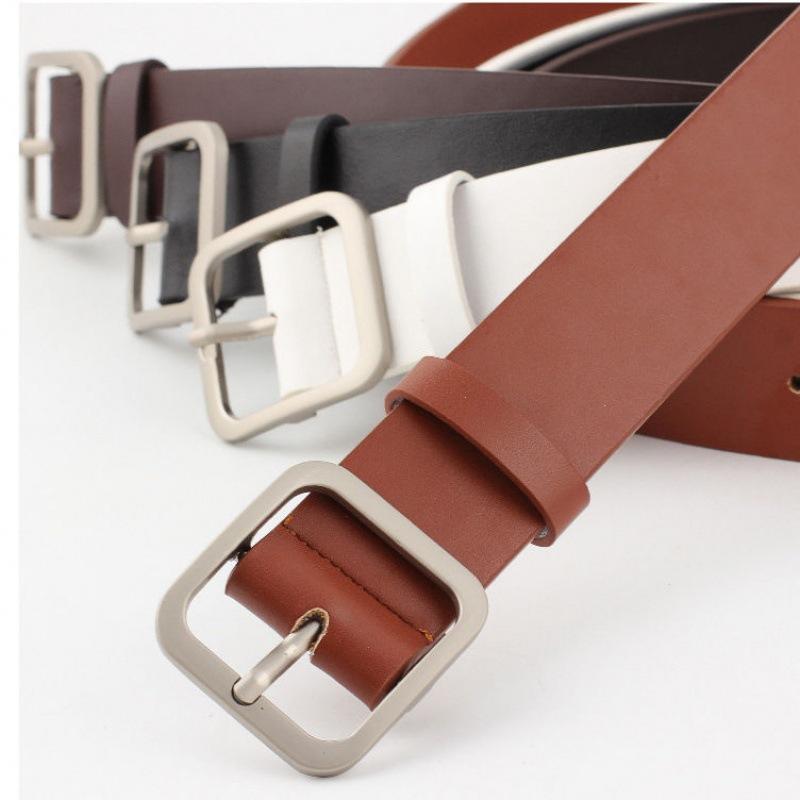 Stylish 2024 Autumn Winter Womens Alloy Buckle Belt For Slimming With Versatile Design