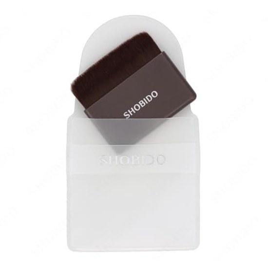 Shobido Keshido Cushion Foundation Brush SPV71737 Clear Case just like spatula.