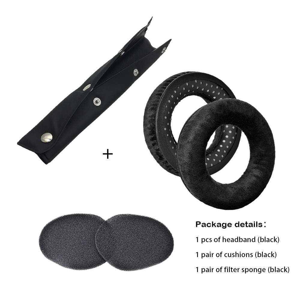 Replacement Memory Foam Velvet Earpads for Beyerdynamic T5P T1 DT440 DT990 DT880 DT770 PRO Headphones Pad