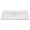 Built In Wash Basin 91 X 39.5 X 18.5 Cm Ceramic White
