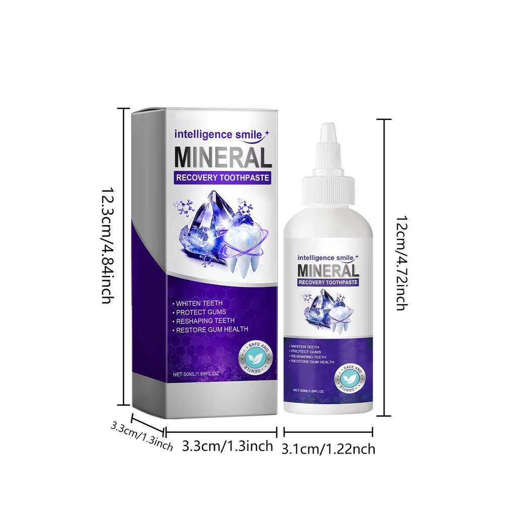 Anti Cavity Toothpaste Plaque Removal Enamel Repair Strengthen Teeth Brightening Oral Hygiene Cleaning Fresh Breath Toothpaste