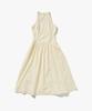 PLAC WOMEN Shirred Sleeveless Long Dress Yellow