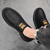Męskie sneakersy z prawdziwej skóry, ręcznie robione, markowe, męskie casualowe buty płaskie sznurowane, klasyczne buty męskie na ślub, uniwersalne buty do skateboardingu męskie