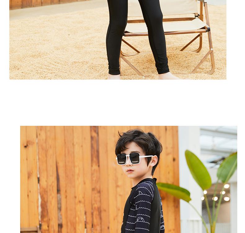 Costum de surf nou pentru băieți cu mânecă lungă, dintr-o singură piesă, cu uscare rapidă și protecție solară pentru copii