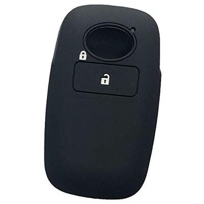 ZIAN Daihatsu/Toyota 1-Knopf Smart Key Hülle für Rocky Rise usw.. (Schwarz 2)