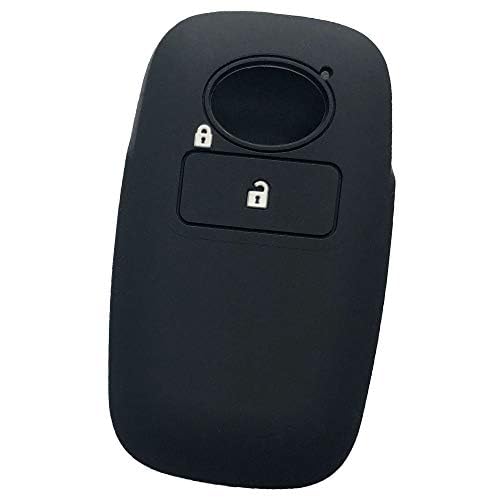 ZIAN Daihatsu/Toyota 1 Button Smart Key Case for Rocky Rise etc. (Black 2)