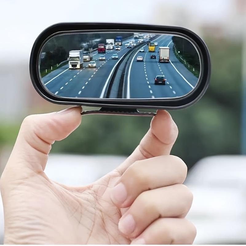 Universal Car Mirror 360° Adjustable Wide Angle Side Rear Mirrors Blind Spot Snap Way for Parking Auxiliary Rear View Mirror