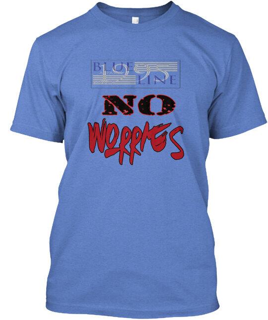 

No Worries T-Shirt Made in the USA Size S to 5XL L
