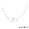 Simple Necklace Women, Fashion Chic Style O Chain Pendant, Minimalist Daily Internet Celebrity Accessories