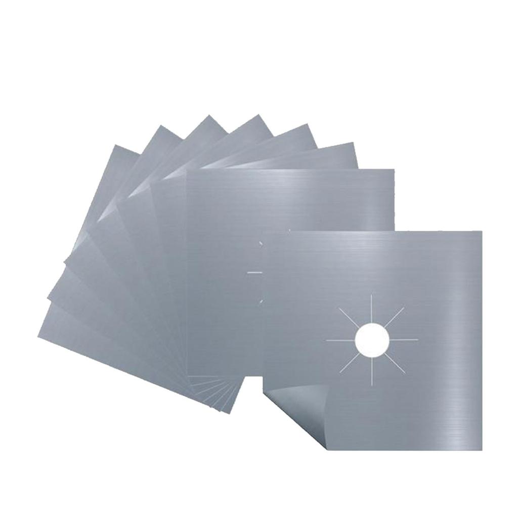 Reusable Gas Range Stovetop Burner Protector Liner Cover For Cleaning Kitchen
