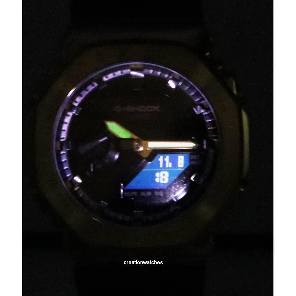 Refurbished Casio G-Shock Analog Digital Black Dial Quartz GM-2100G-1A9 200M Men's Watch