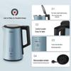 Midea 1.5L 316L Stainless Steel Electric Kettle CN plug (adapter included)