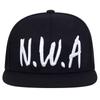 Unisex NWA Letter Embroidery Hip-hop Hats Outdoor Adjustable Casual Baseball Caps Sunscreen Hat