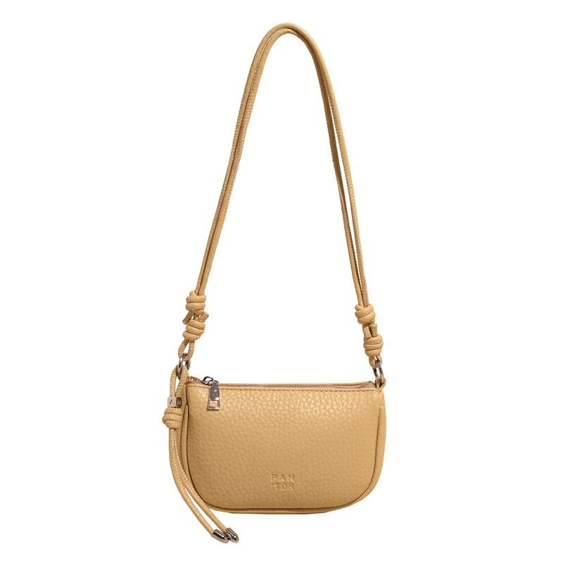Spring and Summer Hot Sale, High-end Lychee Pattern Casual Change Bag, Niche Versatile Fashion Commuting Simple Wind Messenger Women's Bag