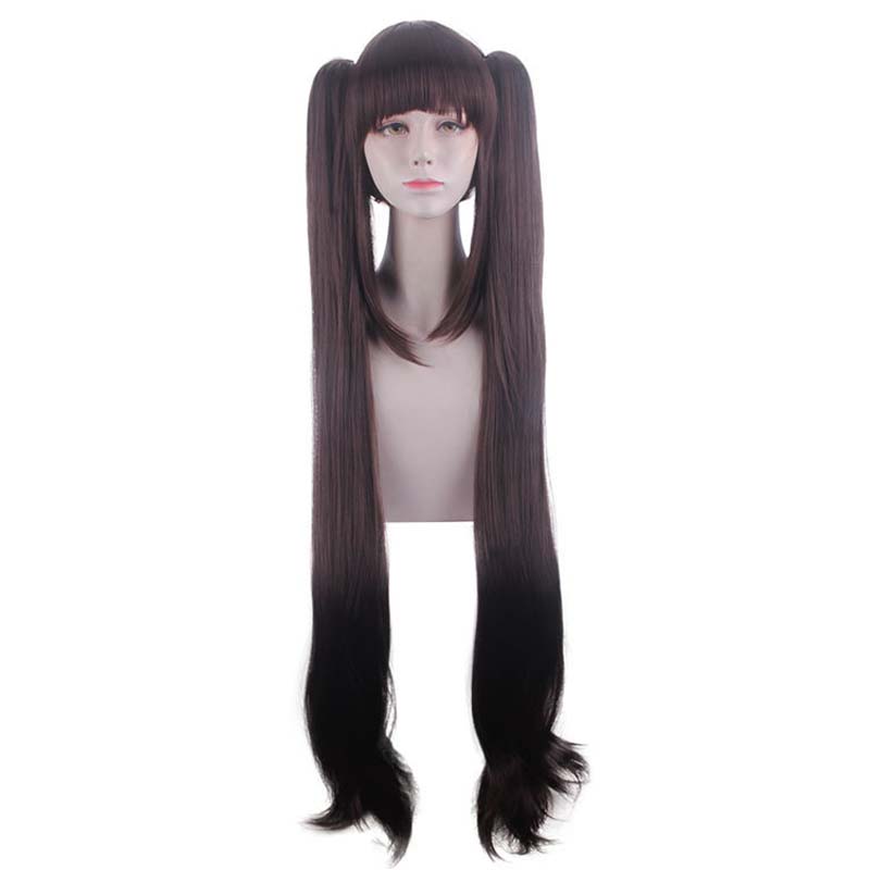 Anime Nekopara Cosplay Vanilla Chocola Cosplay Wig Long Pink/Brown Hair Nekopara Cosplay Chocola/Vanilla Wig Christmas Party Wig