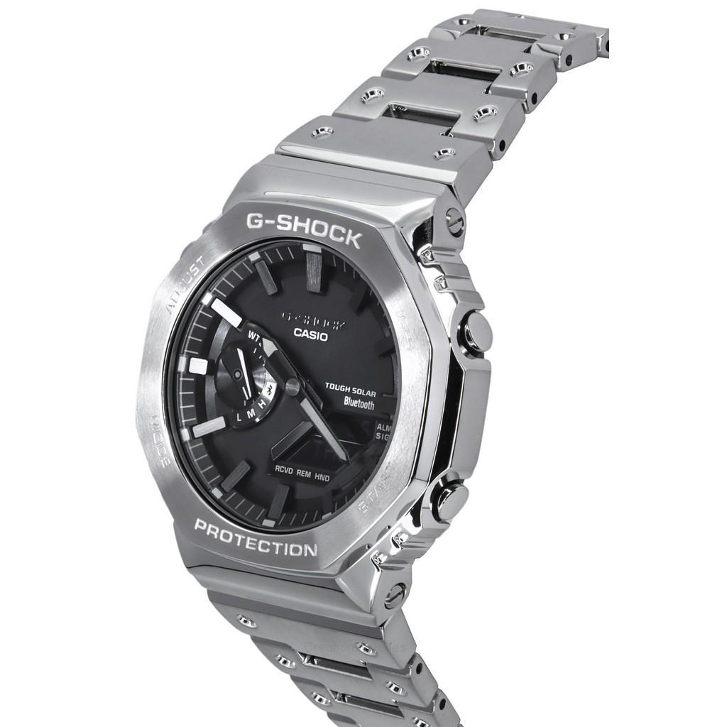 Casio G-Shock Analog Digital Full Metal Black Dial Solar GM-B2100D-1A 200M Men's Watch