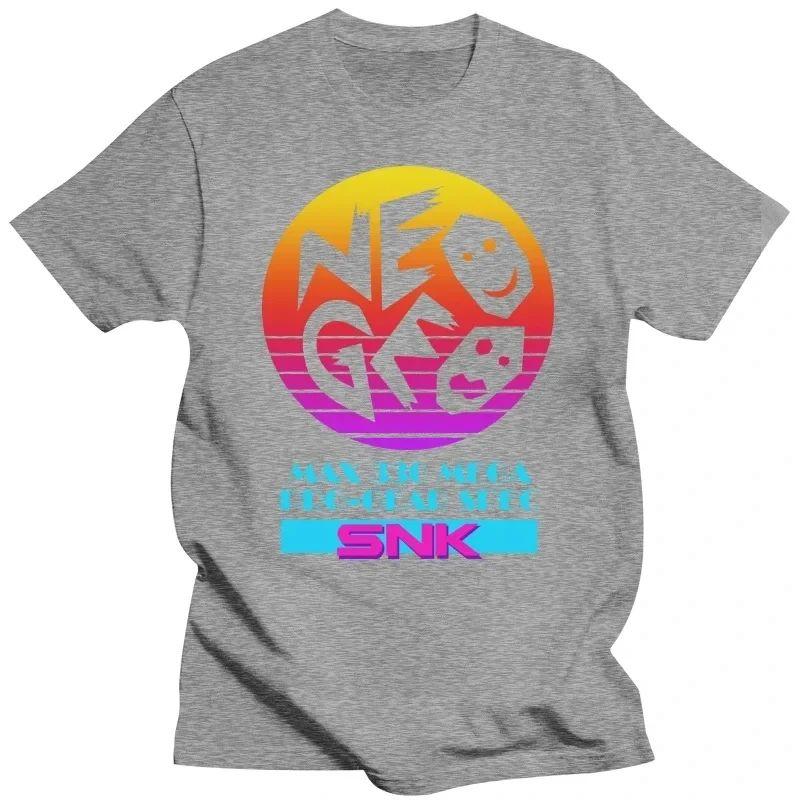 Neo Geo SNK Retro Video Game Console Inspired Men T Shirt Summer Fashion Short Sleeve Brand Casual Tees Tops Male Unisex Tshirt