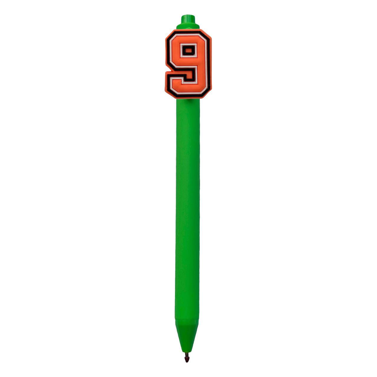 Orange Number 11 Series Gel Pen Refill - Clickable Colored Pen Barrel, Cute Stationery