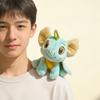 Magnetic Shoulder Plush Toy: Frog, Sloth, Squirrel, Dinosaur, Parrot