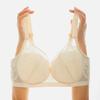 Soft Steel Ring Underwear Women's Thin and Sexy Lace Plus Size Bra Gathered and Supported Summer Thin Bra