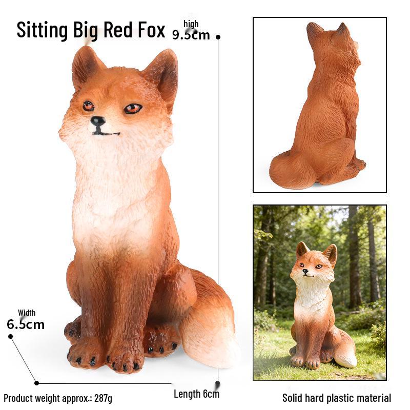 Polar Wildlife Animal Model Toy Set: Polar Bear & Penguin