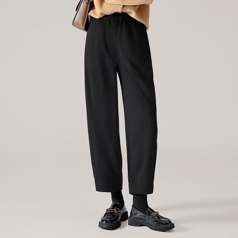 

Женские укороченные брюки-гаремы для通勤 с высокой талией Sibai She M