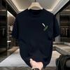Men's Short-sleeved T-shirt Summer Thin Trendy Brand Loose Printing Half-sleeved Men's and Women's Pure Cotton T-shirt